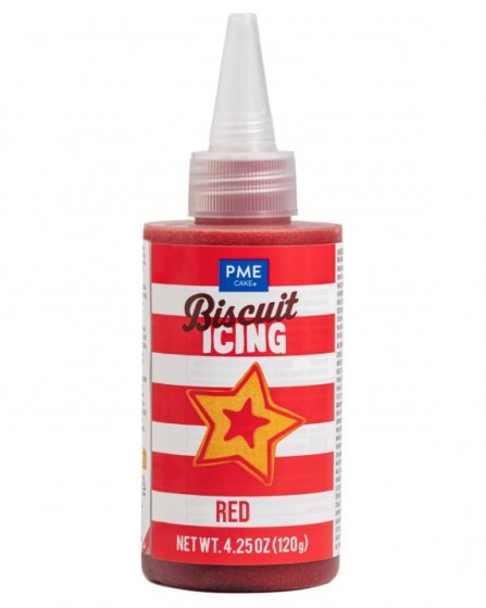 PME valmiskuorrute Biscuit Icing punainen 120 g