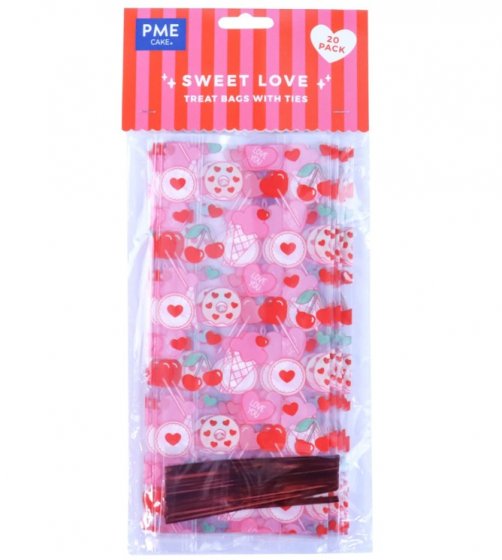 PME Treat bags Sweet Love 20-pack