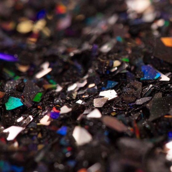 PME Syötävä Glitter Black Onyx Flakes