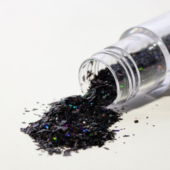PME Syötävä Glitter Black Onyx Flakes