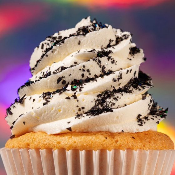 PME Syötävä Glitter Black Onyx Flakes