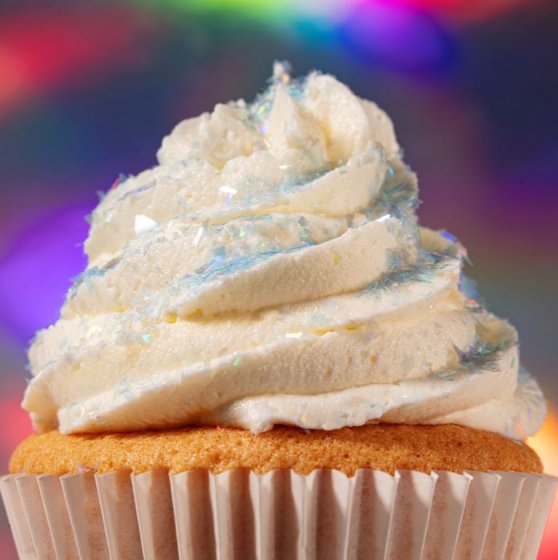 PME Syötävä Glitter Blue Aquamarine Flakes