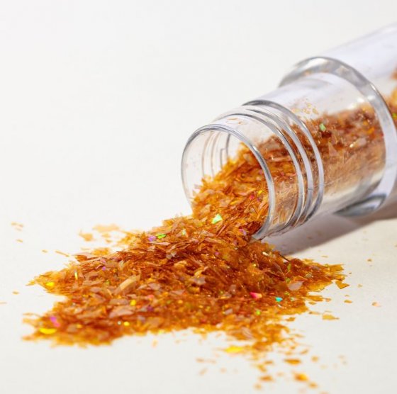 PME Ätbart Glitter Gold Flakes