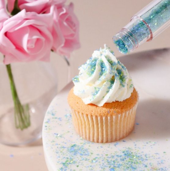 PME Syötävä Glitter Island Lagoon Flakes