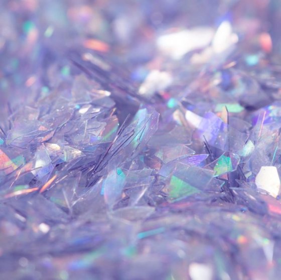 PME Syötävä Glitter Lilac Sapphire Flakes