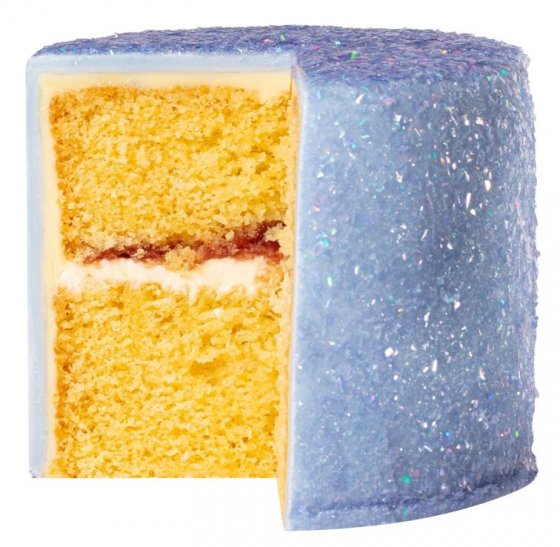 PME Syötävä Glitter Lilac Sapphire Flakes