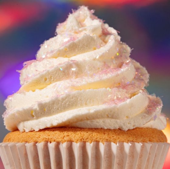 PME Ätbart Glitter Pink Topaz Flakes