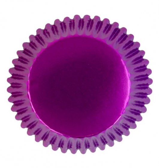 muffinsformar lila metallic