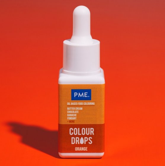 PME Oljebaserad ätbar färg Orange 20 ml