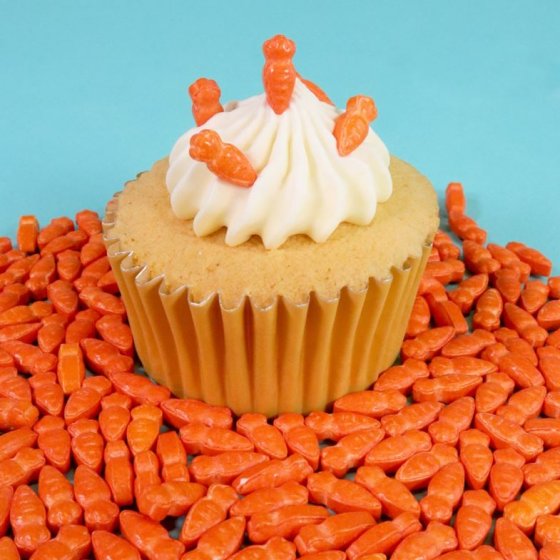 Strössel ätbara morötter