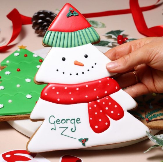 Utstickare stor julgran