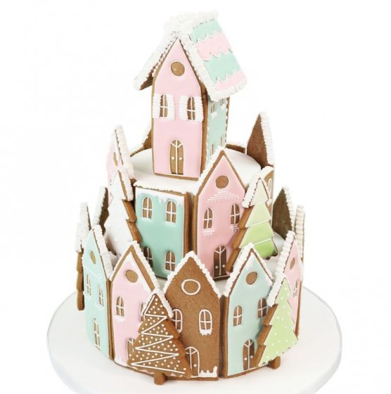 Utstickare pepparkakshus