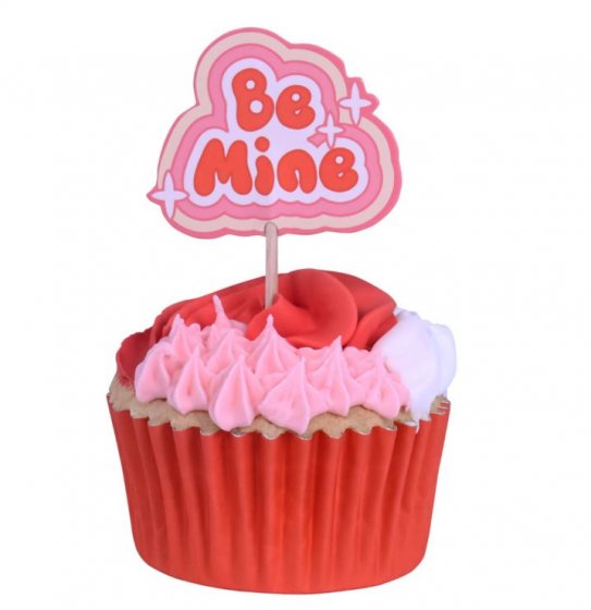 Vintage cupcake toppers