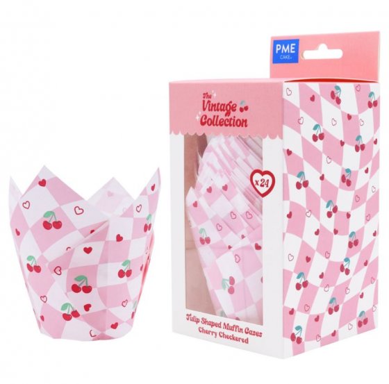 vintage tulip muffinsformar