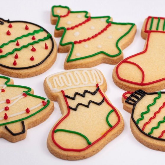 PME Dekorationsglasyr Christmas 4-pack