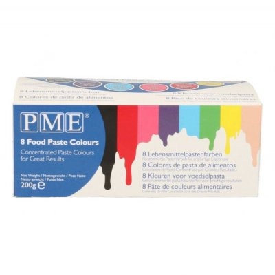Färgpaket 8-pack PME