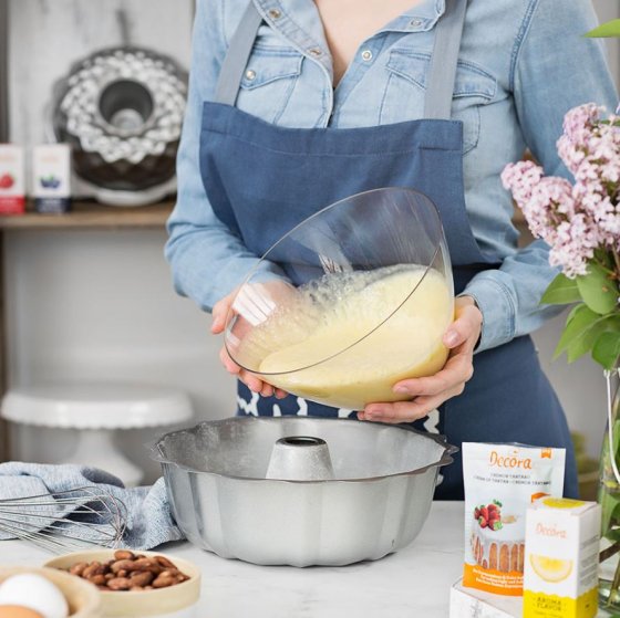 Transparent skål i polykarbonat Ø28 cm