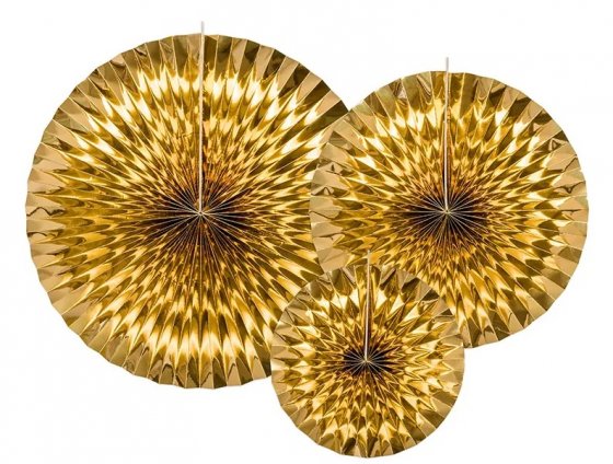 Decorative Rosettes Guld