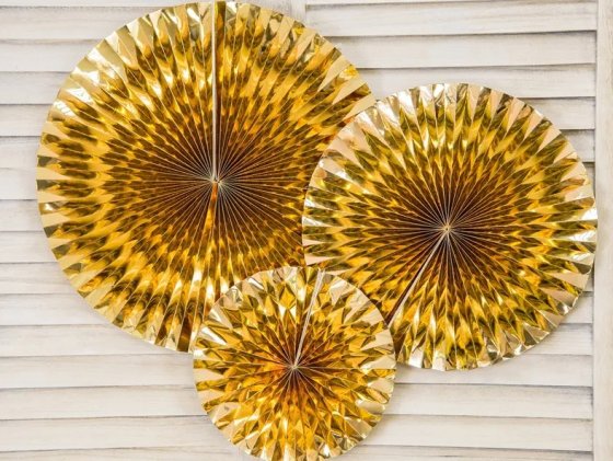 Decorative Rosettes Guld