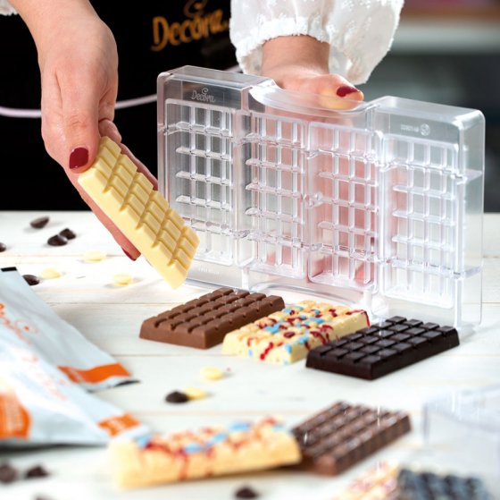 pralinform för chokladkakor