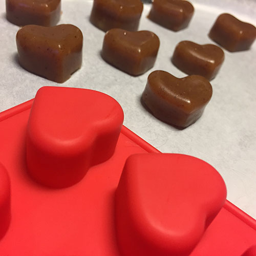 Pufz Pralinform Silikon Hjärta