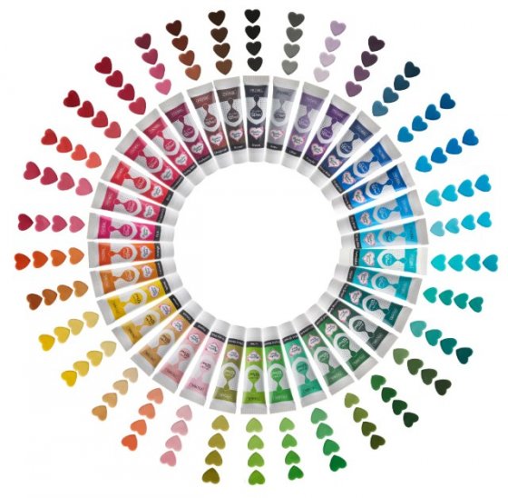 Pastafärg ProGel Ruby