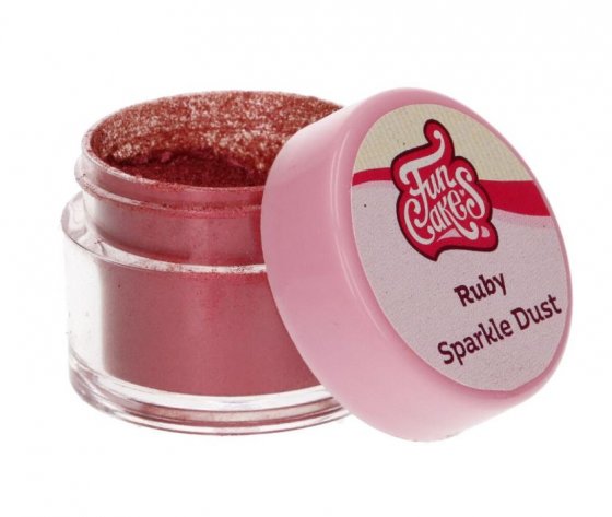 Ätbar pulverfärg ruby