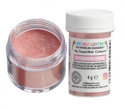 Lustre shimmer pink