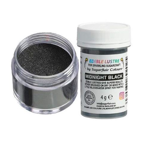 Pulverfärg midnight black