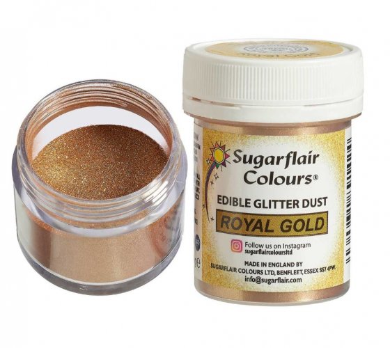 Pulverfärg Sugarflair Lustre Royal Gold 10 g