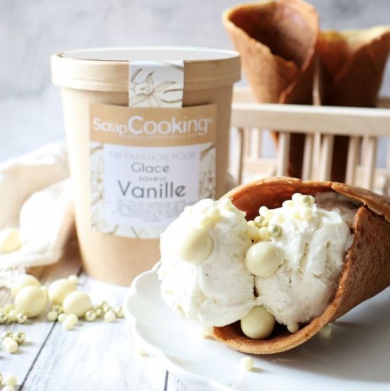 Ice cream mix vanilla