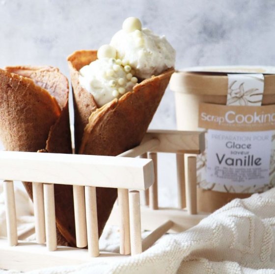 Ice cream mix vanilla