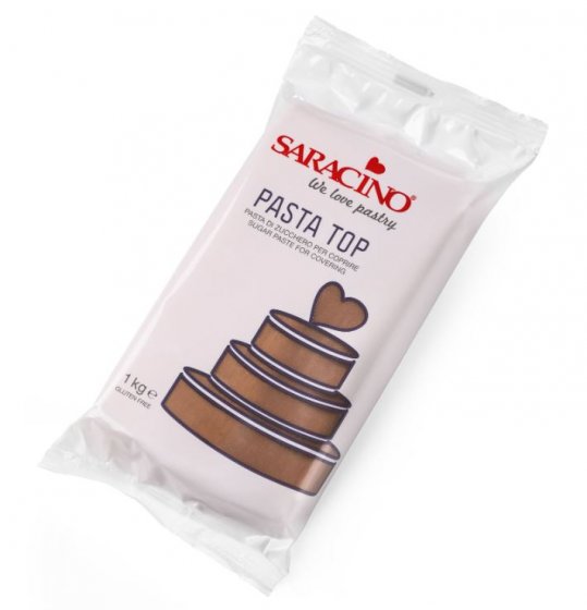 Saracino Sockerpasta Top paste Brun 1 kg