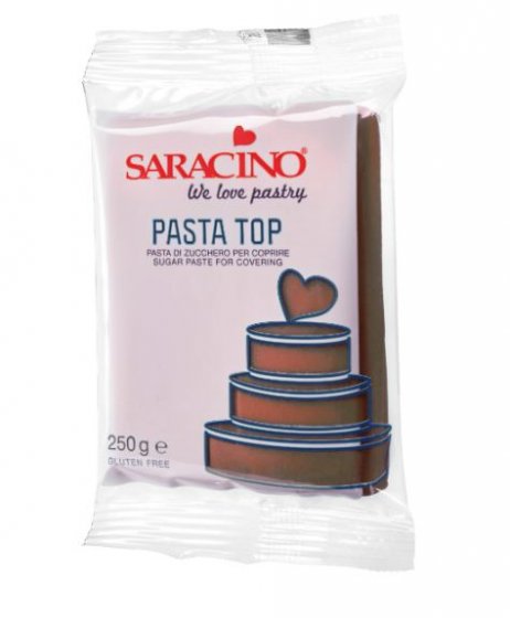Saracino sockerpasta brun