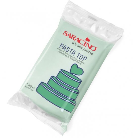 Saracino sockerpasta grön 1 kg