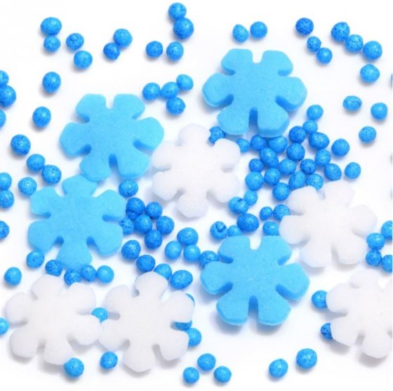 Halloweenströssel Snowflake