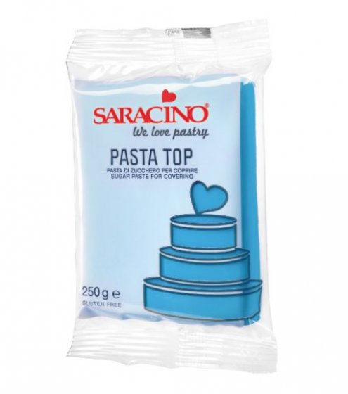 Saracino sockerpasta ljusblå