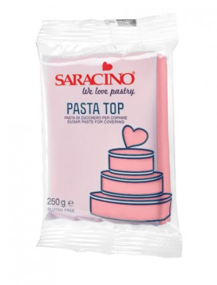 Saracino sockerpasta rosa