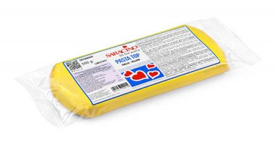Saracino sockerpasta gul 500 g