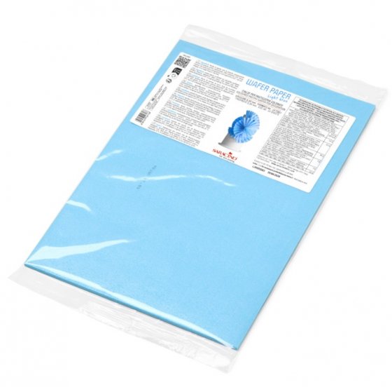 Saracino Vohvelipaperi Sininen 0,3 mm A4 10 kpl
