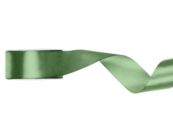 Satinband Sage Green 25 mm/25 m