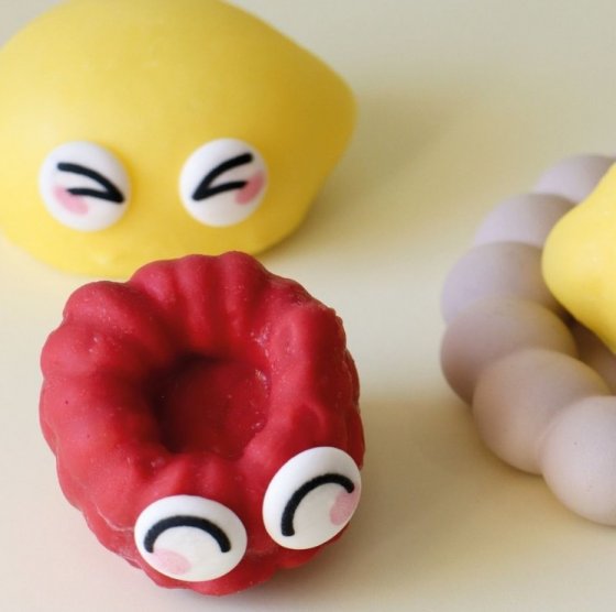 Sockerdekorationer ögon Kawaii