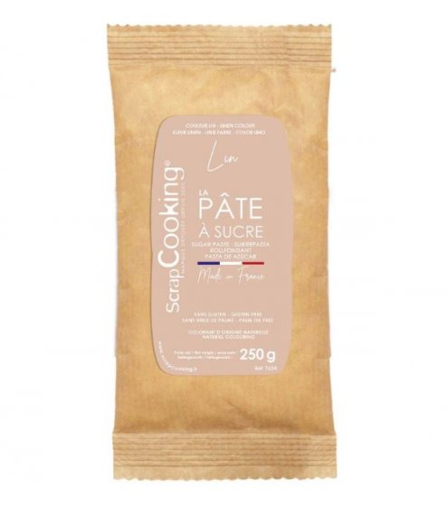 Scrapcooking sockerpasta linne