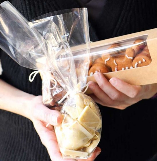 Låda för macarons Kraft 2-pack