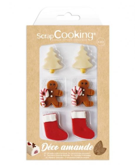 ScrapCooking Marsipandekorationer Sweet Xmas