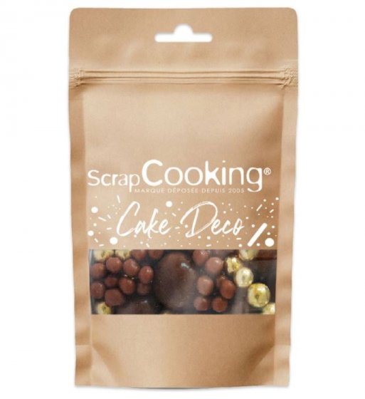 FYND! BF 28-10-2026 ScrapCooking Strössel Chokladkulor Mörk/guld