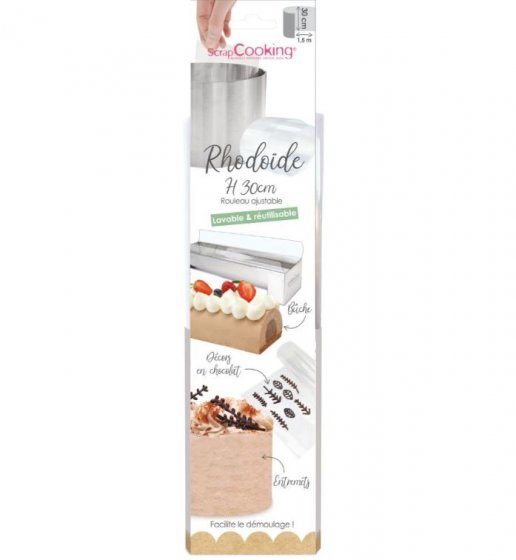 ScrapCooking Plastfilm för Tårtor och Choklad 30 cm