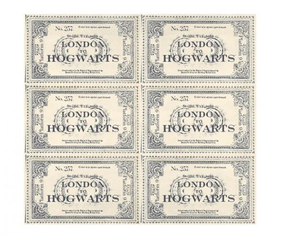 Harry Potter -servetit Tylypahkan lippu 20 kpl