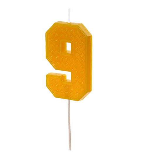 Sifferljus byggklossar 9