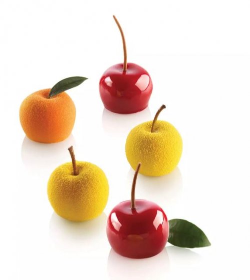 silikonform frukter